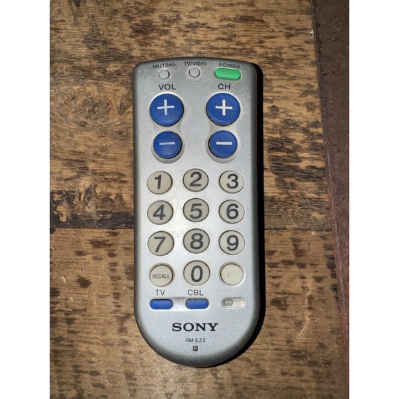 Sony Big Button Universal Programmable Remote Control RM-EZ2 - Picture 1 of 4